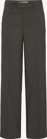 Pulz Wide Leg Hose 'BINDY' in Braun: Vorderseite