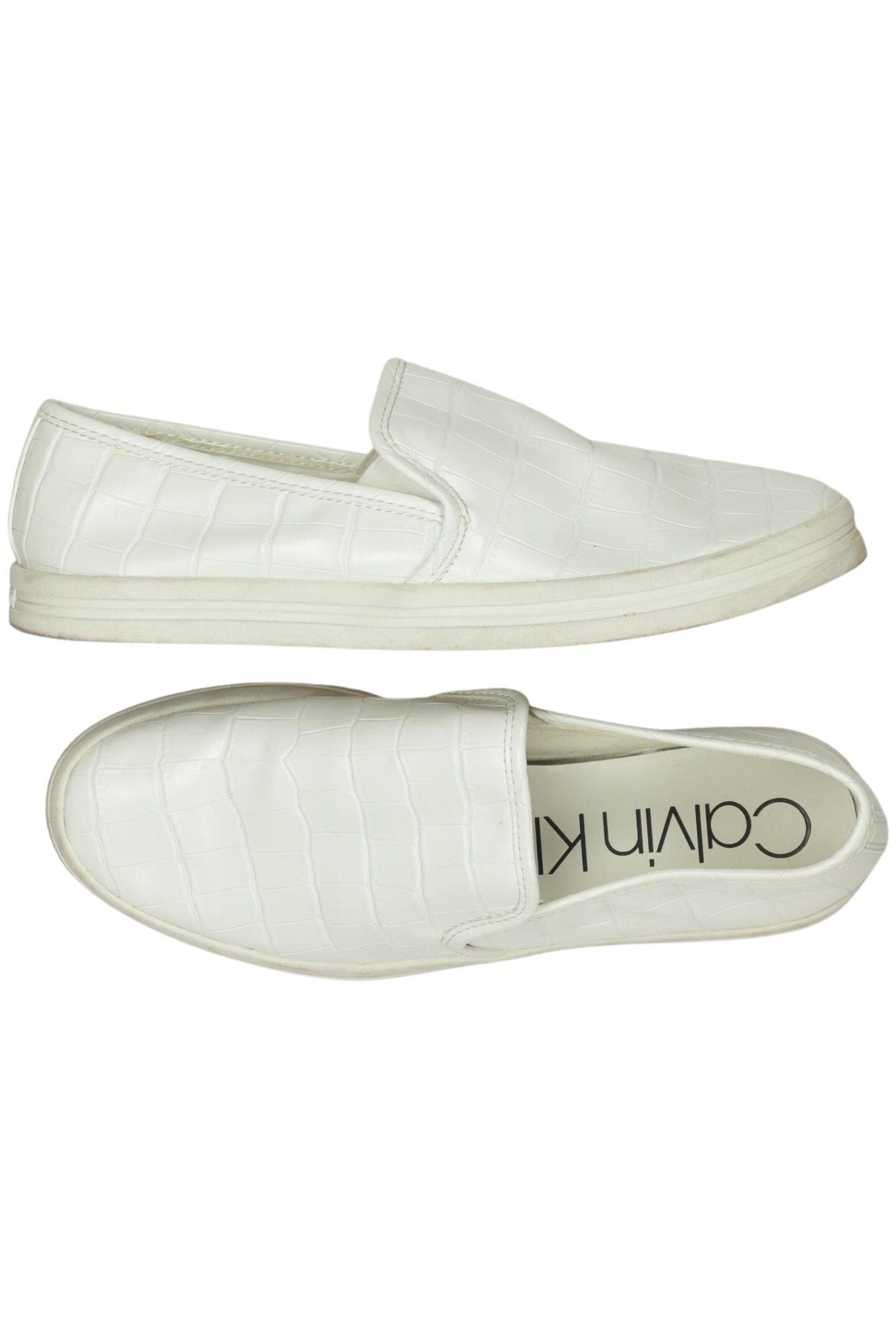 Calvin Klein Halbschuh 38 in Weiß: Vorderseite