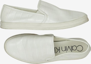 Calvin Klein Halbschuh 38 in Weiß: Vorderseite