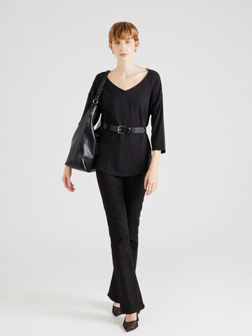 QS Shirt in Schwarz