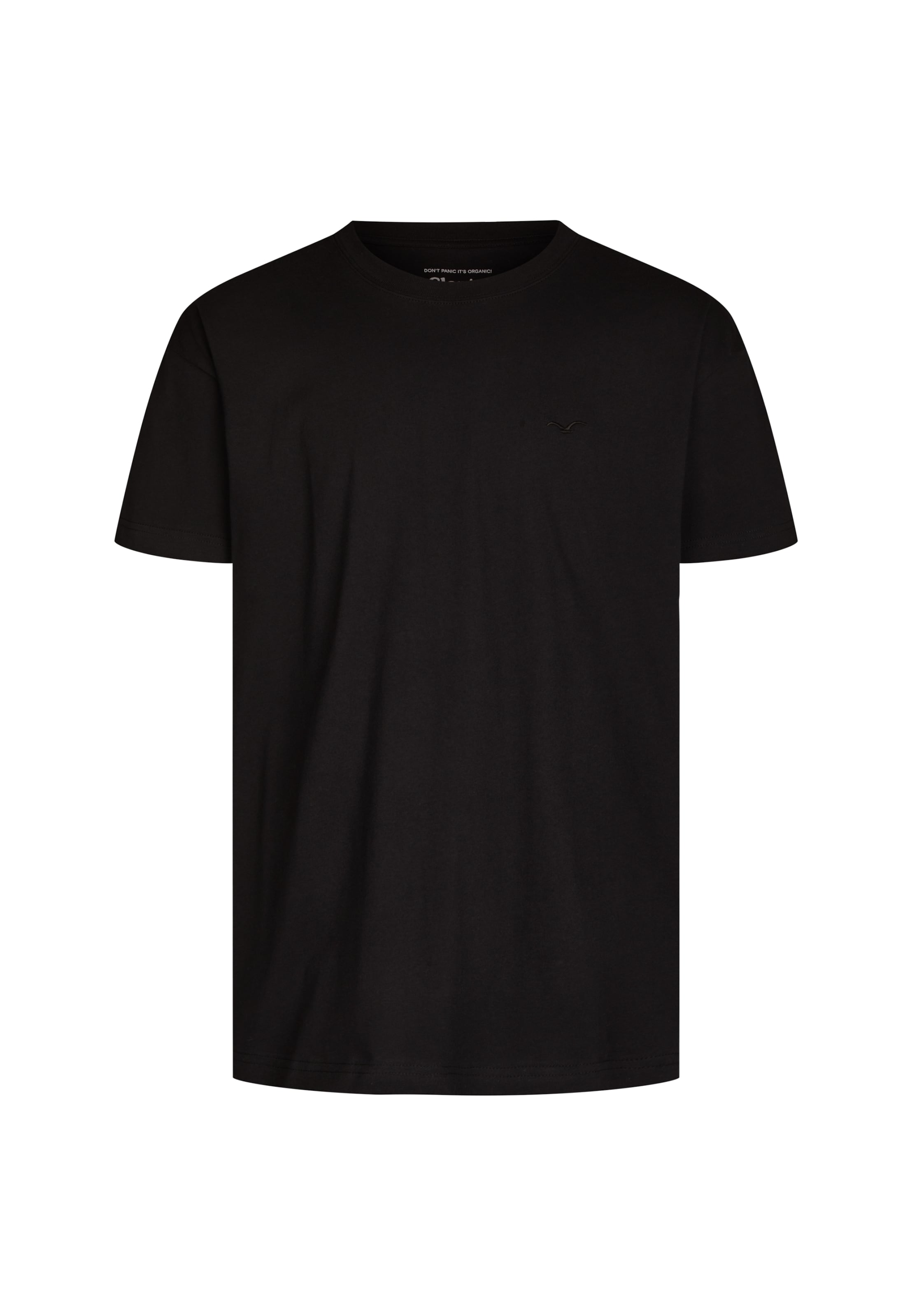 Cleptomanicx Shirt 'Ligull' in Schwarz: Vorderseite