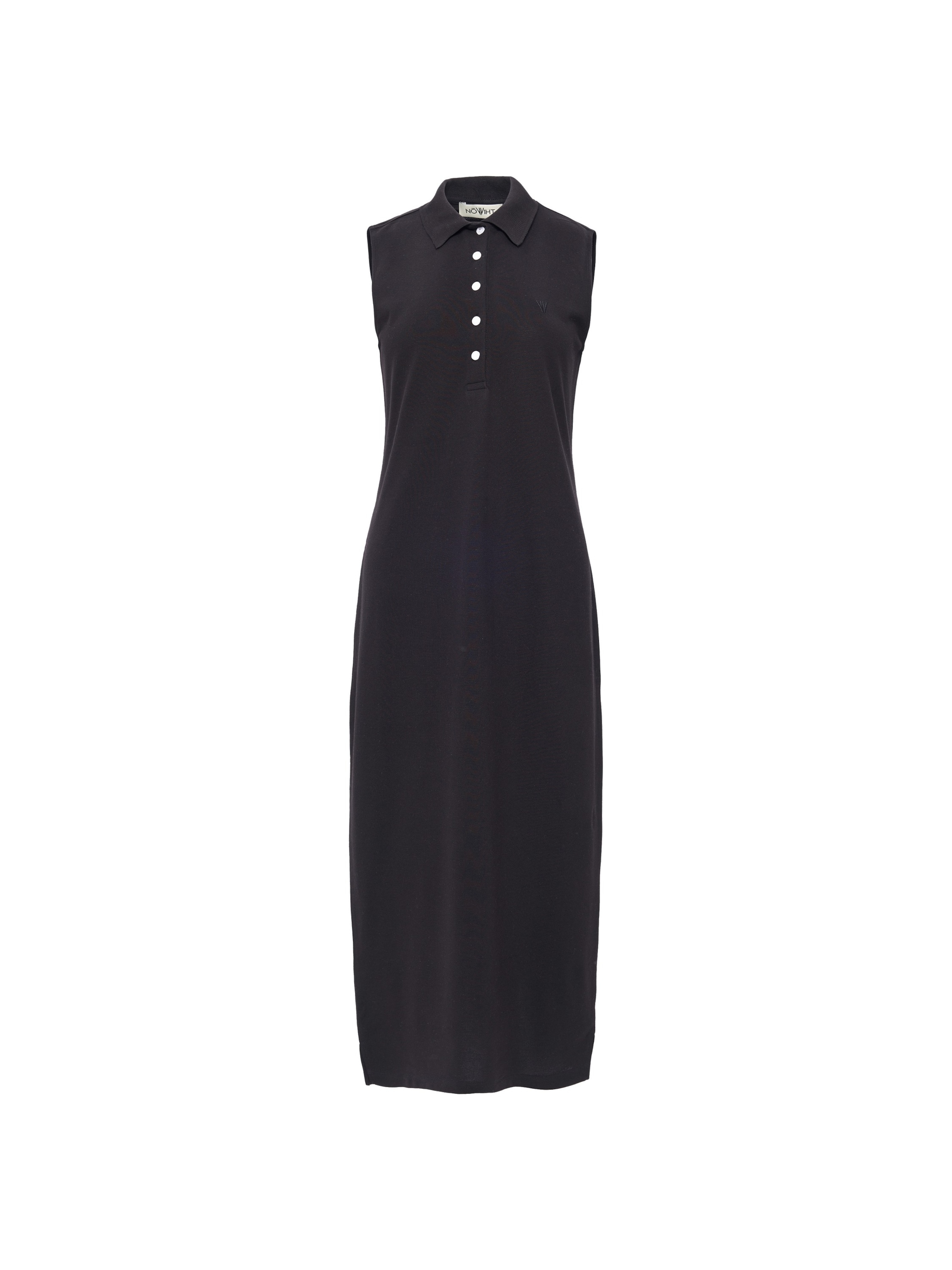 NOWIHT Kleid 'Genevieve'‌‌‌‌‌‌‌‌‌‌ in Schwarz: Vorderseite