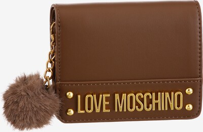 Love Moschino Geldbörse in dunkelbraun, Produktansicht