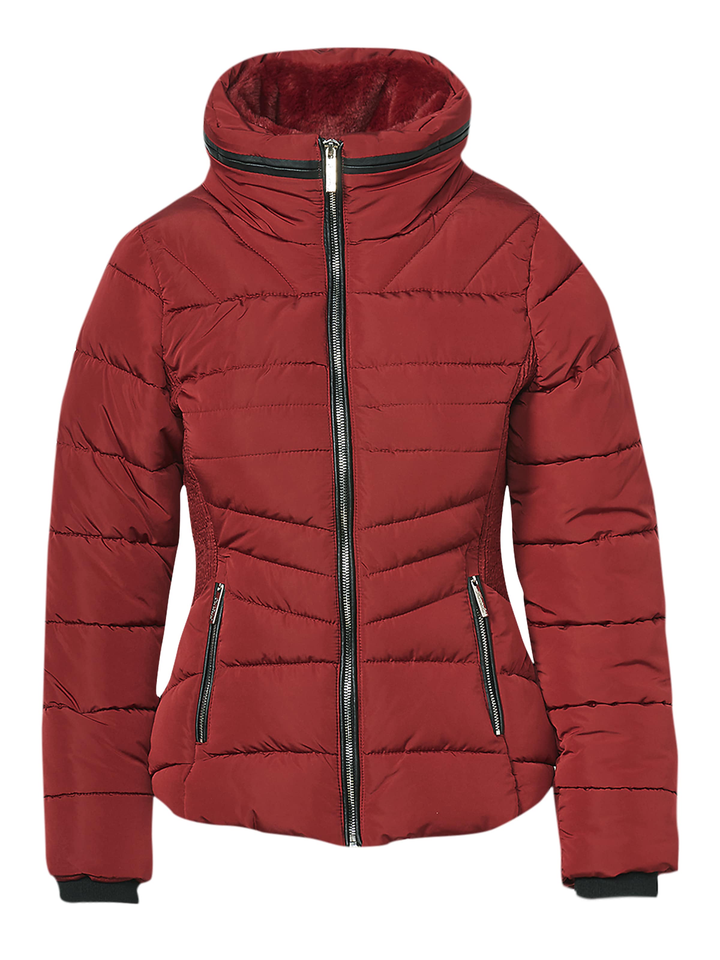 KOROSHI Between-season jacket in Red: front