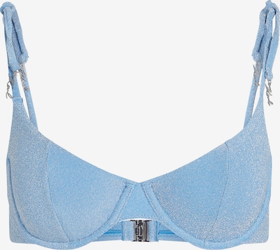 Karl Lagerfeld Bikinitoppi värissä vaaleansininen, Tuotenäkymä