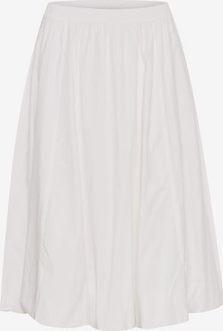 Jupe 'Sunna' My Essential Wardrobe en blanc : devant