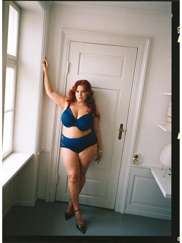 Devoted by Zizzi Бюстие Сутиен 'LELLY' в синьо