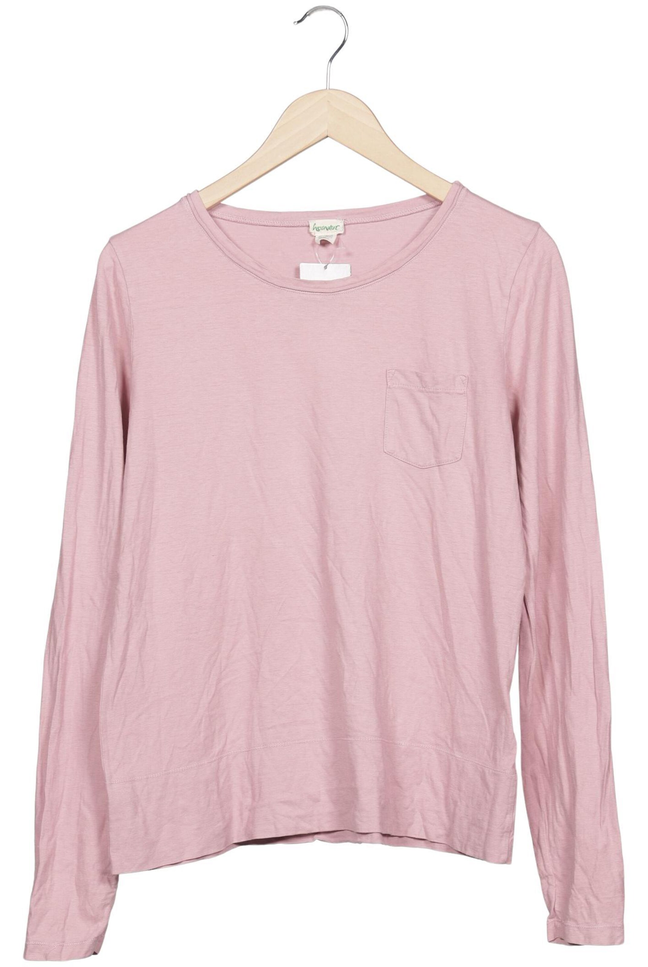 hessnatur Top & Shirt in L in Pink: front