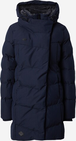 Manteau d’hiver 'Pavla' Ragwear en bleu : devant