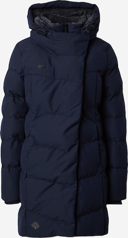 Ragwear Winter Coat 'Pavla' in Blue: front