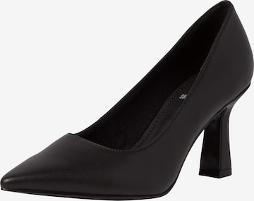 s.Oliver - Zapatos con plataforma en negro: frente