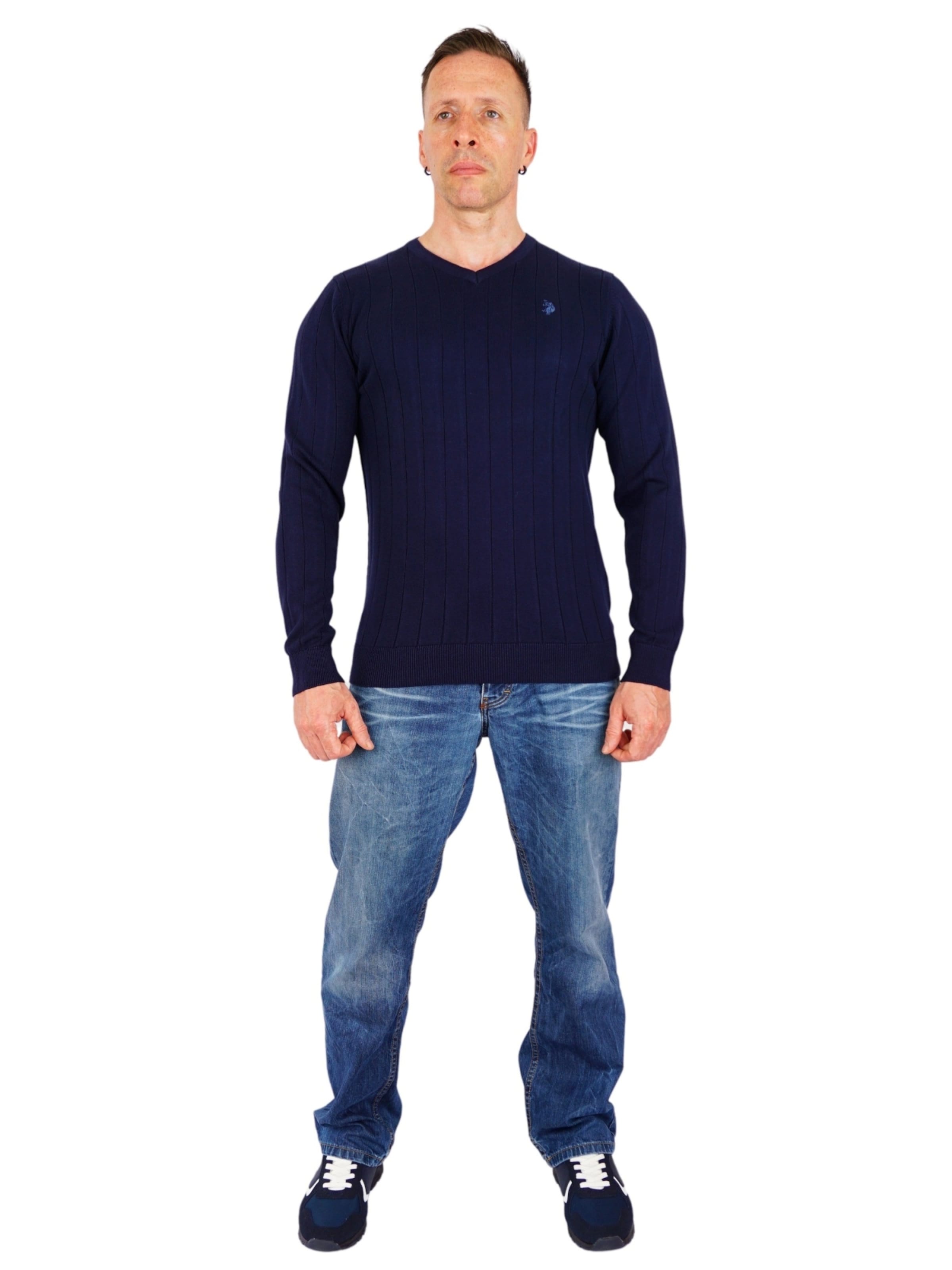 U.S. POLO ASSN. Pullover i blå