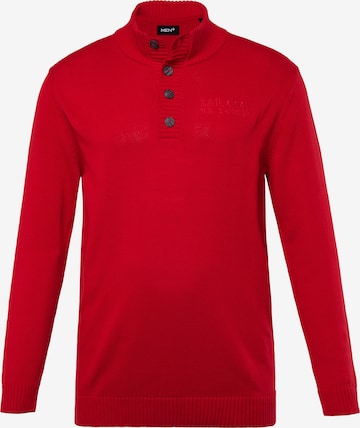 Pull-over Men Plus en rouge : devant