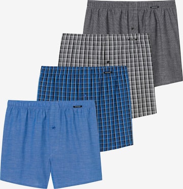 SCHIESSER - Calzoncillo boxer en azul: frente