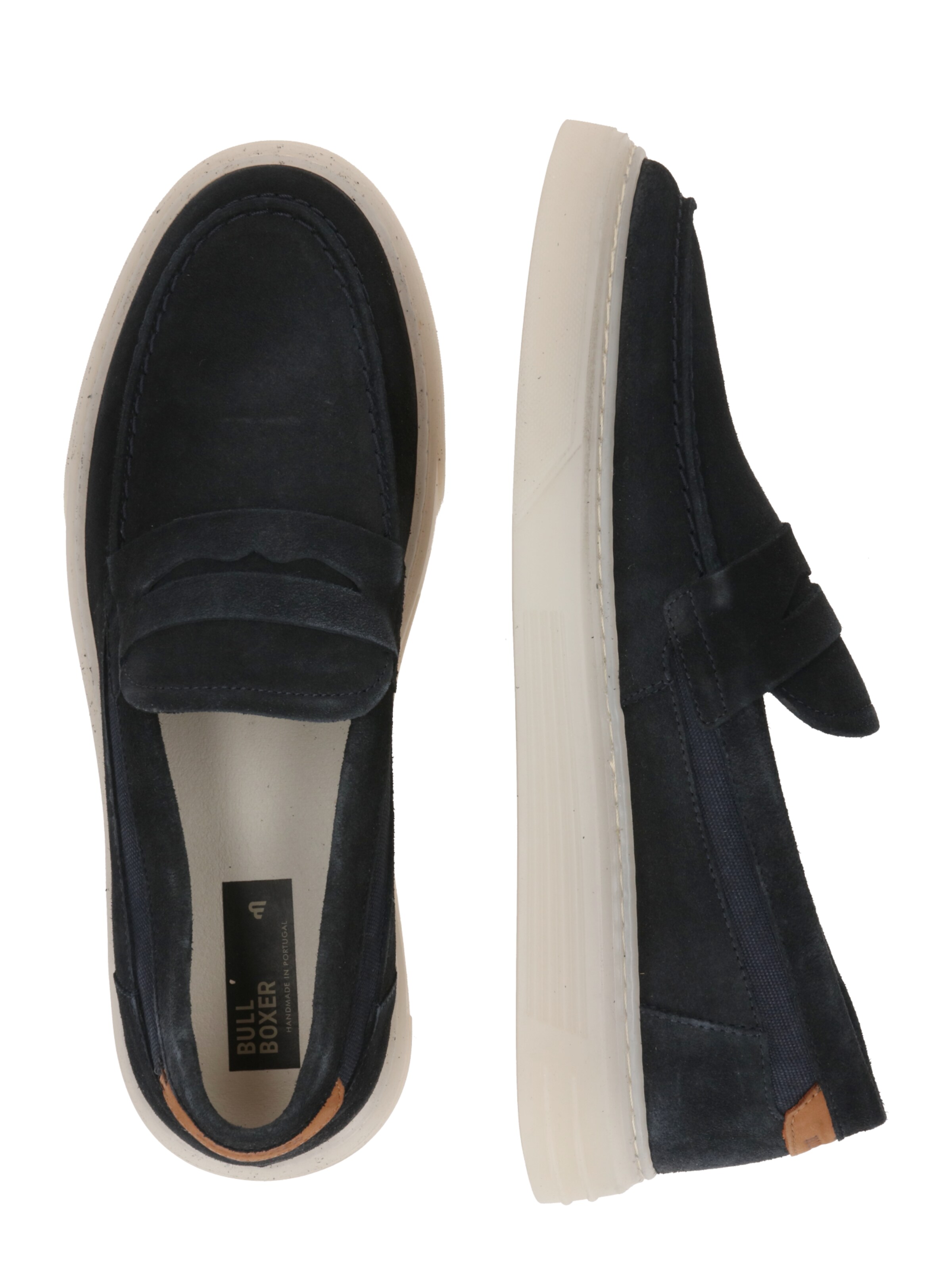 BULLBOXER Moccasin 'Cristian' in Blue