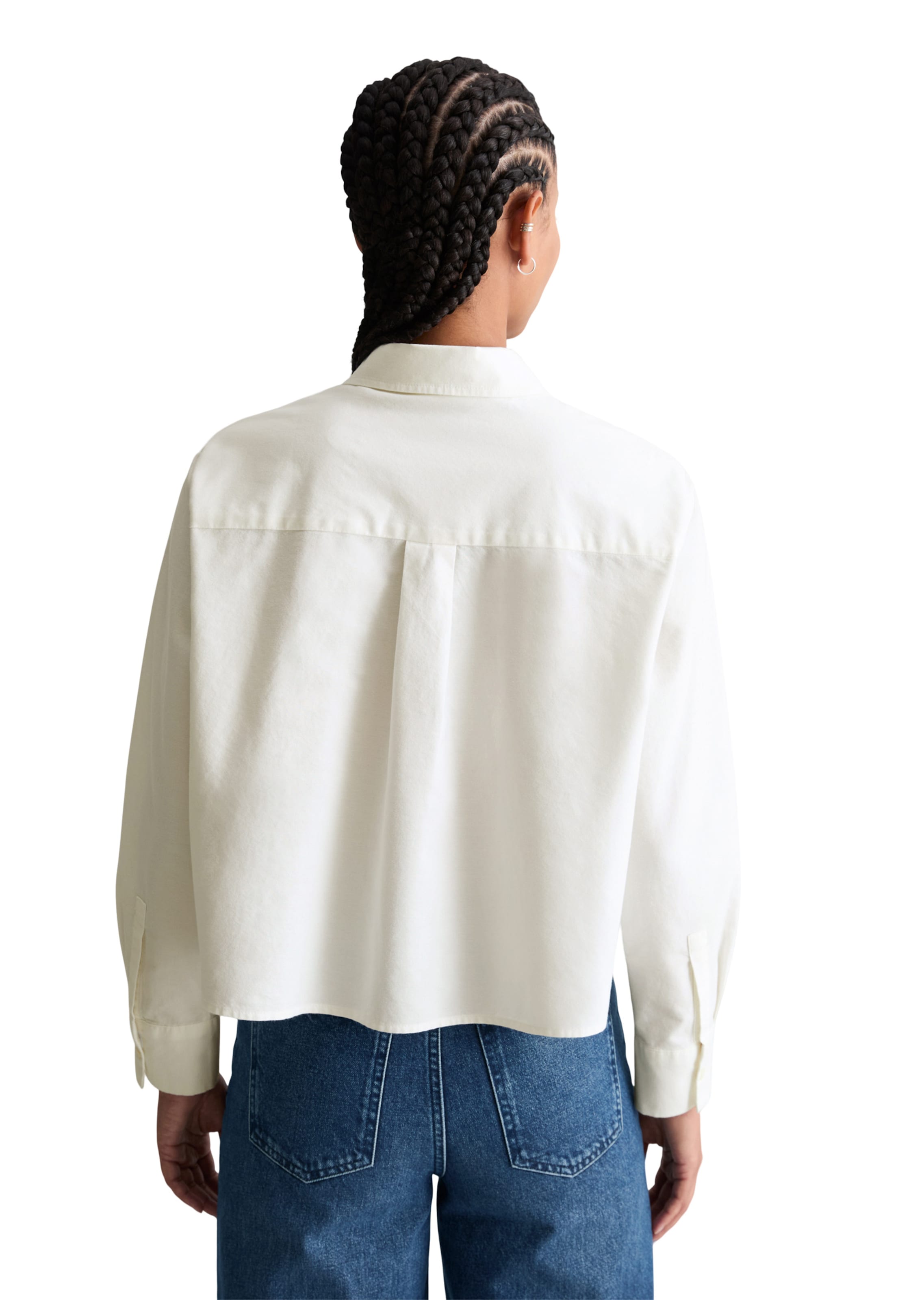 Marc O'Polo DENIM Blouse in Wit