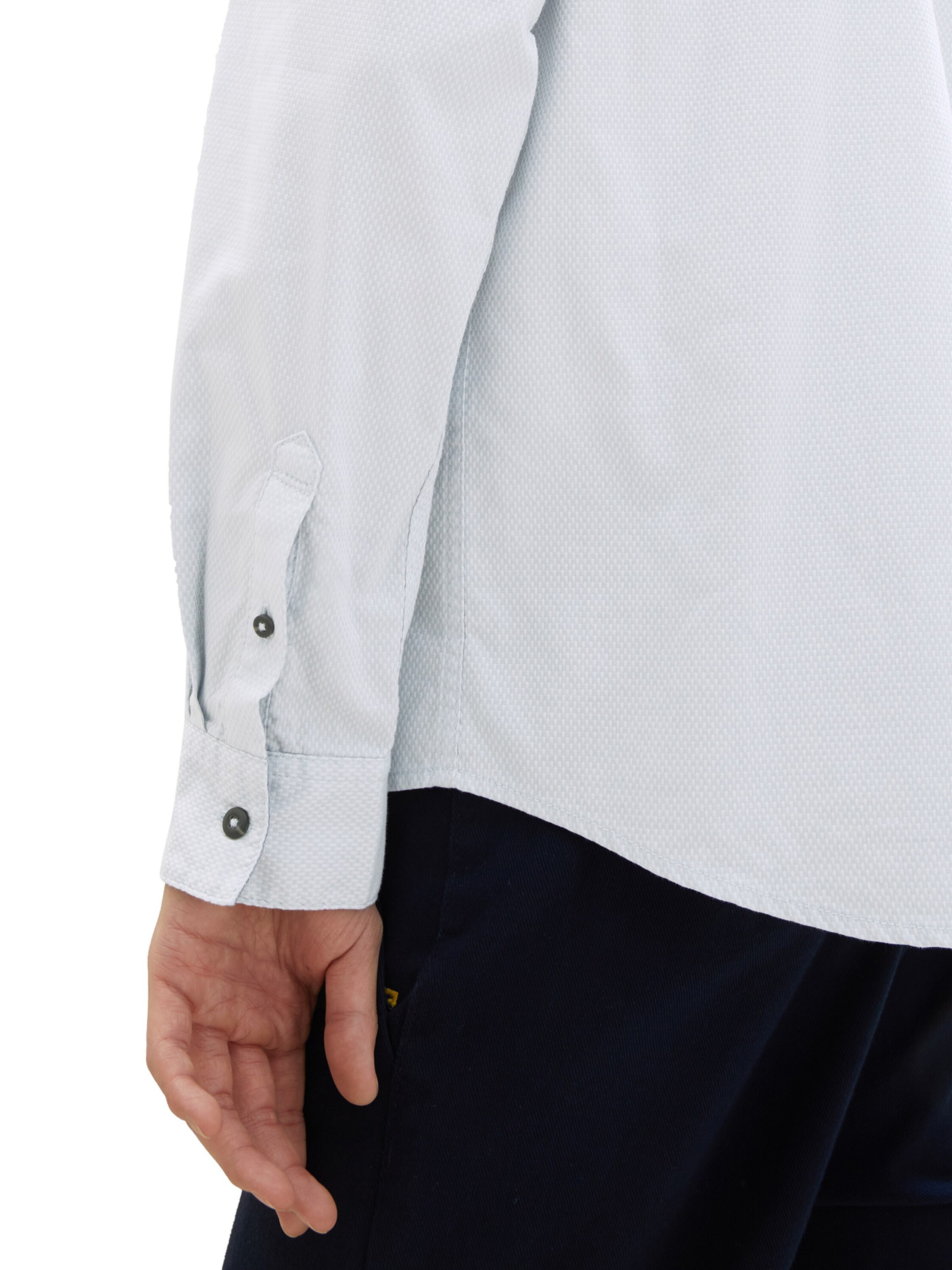 TOM TAILOR Regular Fit Skjorte i blå