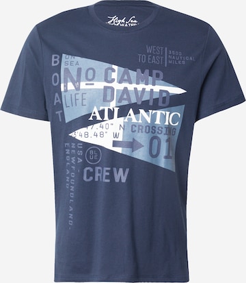 CAMP DAVIDMajica - plava boja: prednji dio