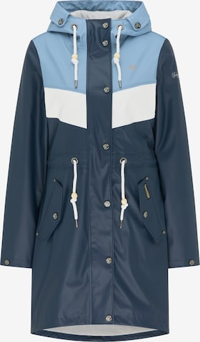 Schmuddelwedda Raincoat in Blue: front