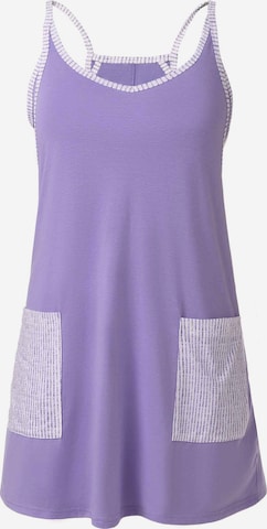 Imily Bela Šaty - Fialová: predná strana