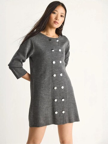 Abito in maglia di Bianco Lucci in grigio