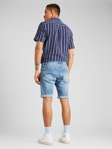 G-Star RAW Slimfit Shorts in Blau