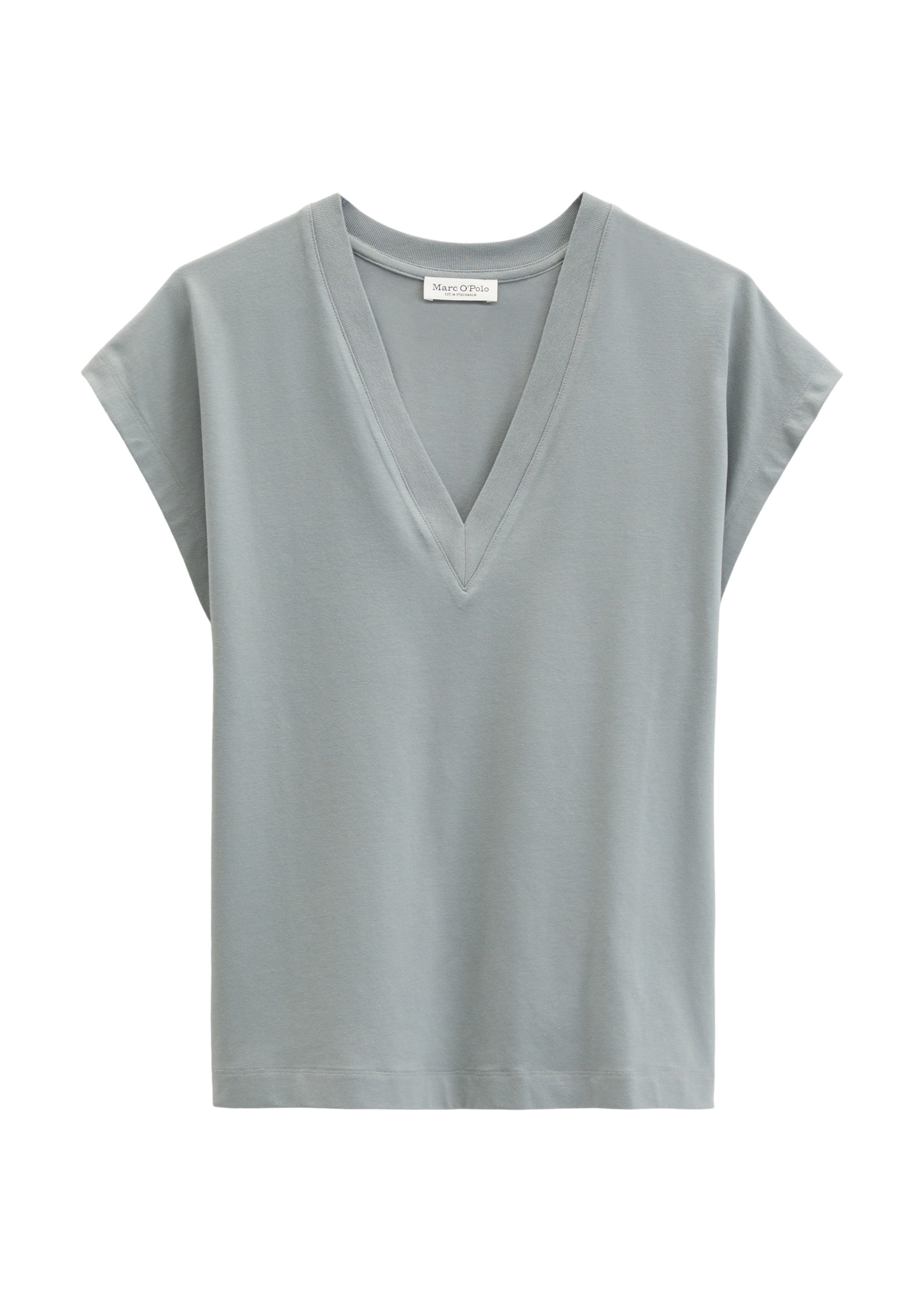 Marc O'Polo Shirt in Grijs: voorkant