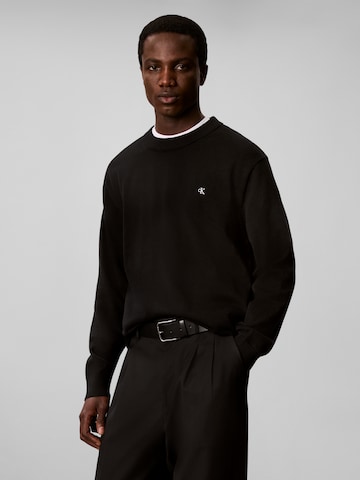 Calvin Klein Jeans Pulover 'CLSC' | črna barva: sprednja stran