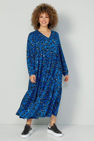 MIAMODA Dress in Blue