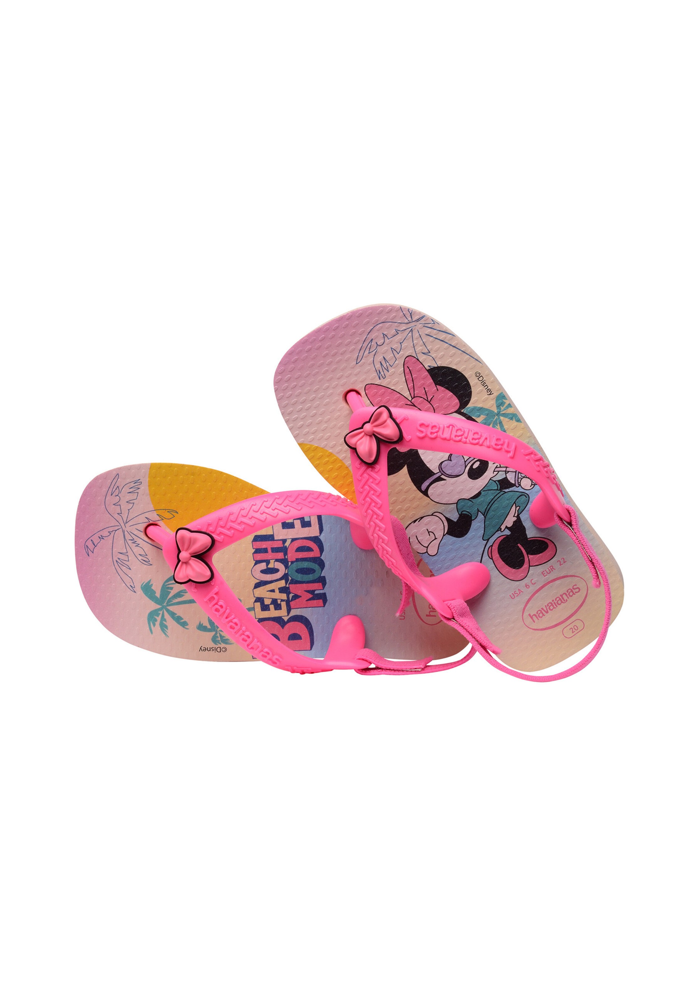 HAVAIANAS Open schoenen 'Disney Classics' in Roze
