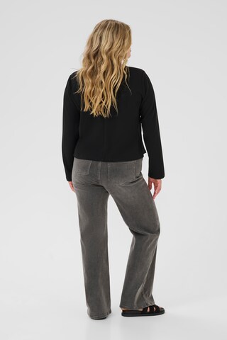 KAFFE CURVE Cardigans i sort