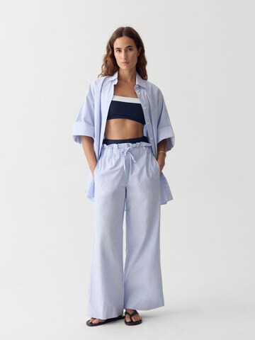 SEABASS Shirt 'Women Resort Shirt Soleil' in Blauw