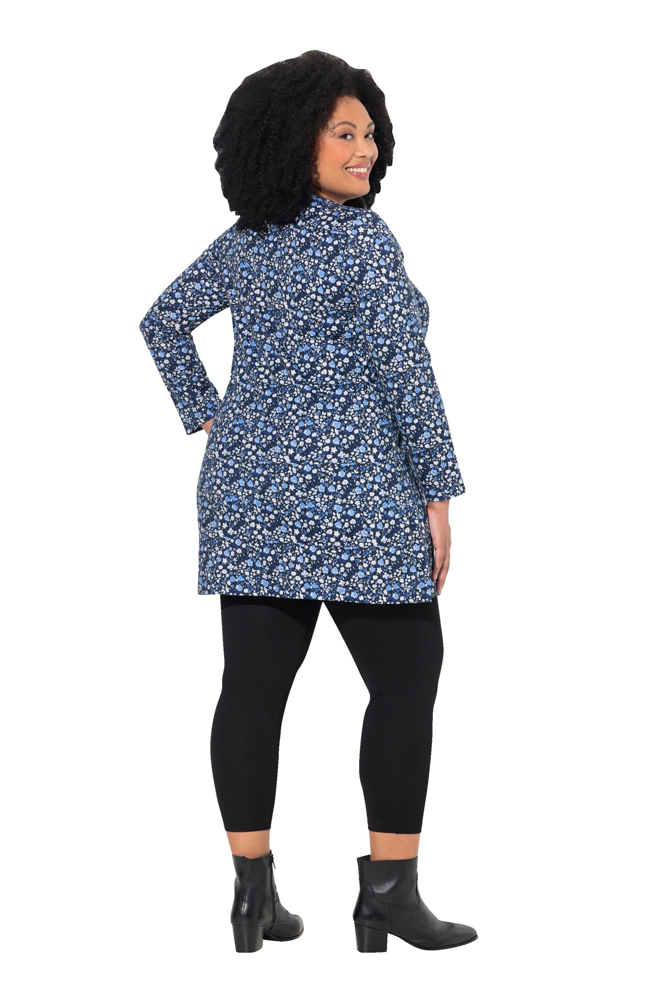 Ulla Popken Shirt in Blauw