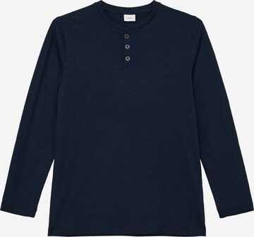 s.Oliver Shirt in Blauw: voorkant