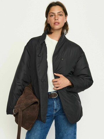 Veste mi-saison 'Jannet' Soft Rebels en noir