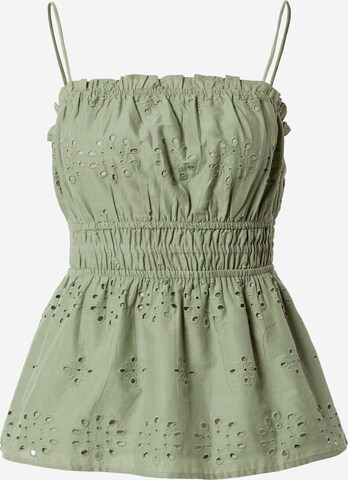 Top di Dorothy Perkins in verde: frontale