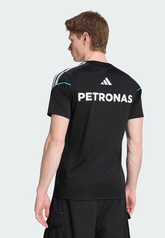 ADIDAS PERFORMANCE Performance shirt 'Mercedes - AMG Petronas Formula 1 Team Mechanics' in Black: front