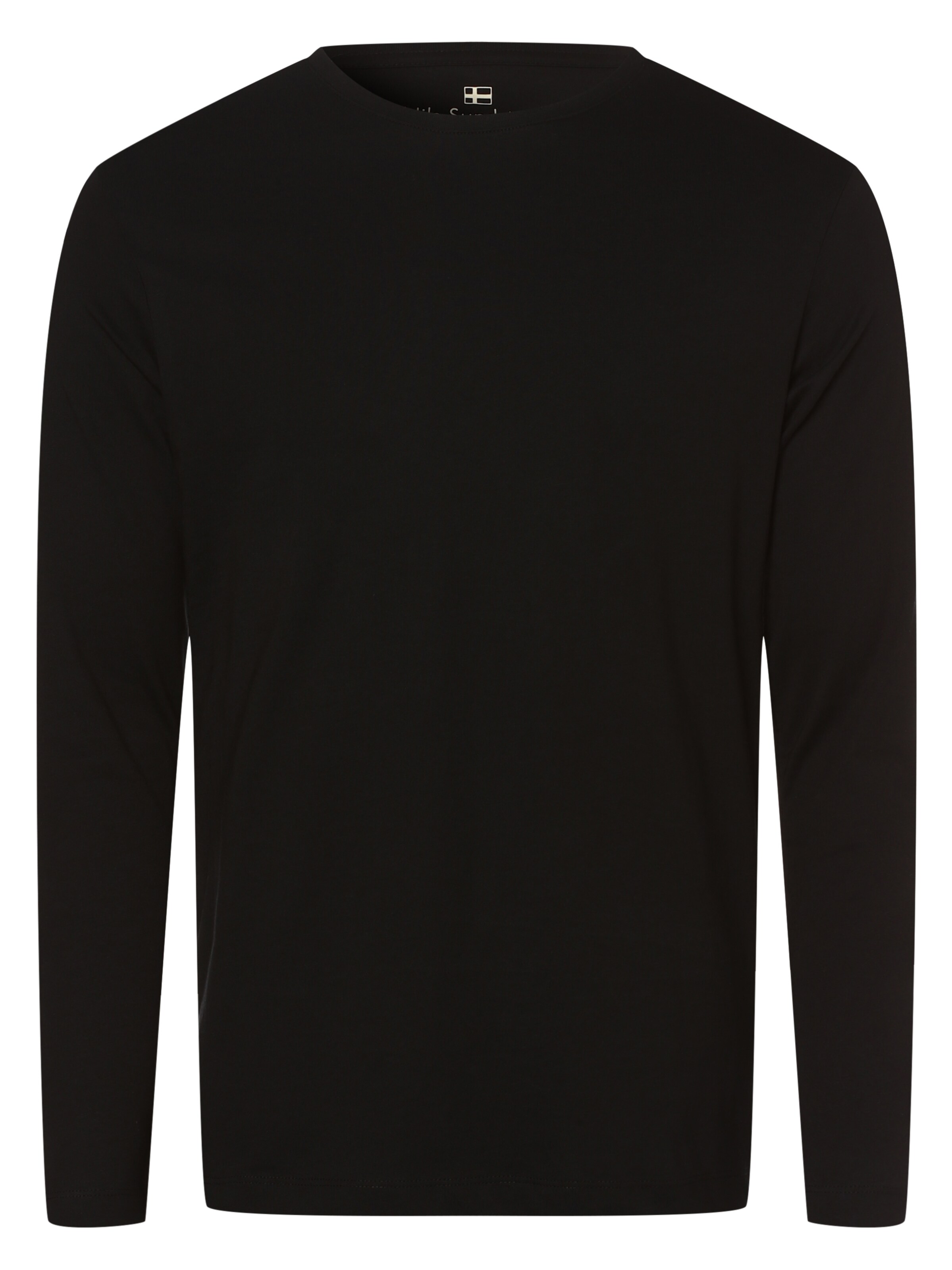 Nils Sundström Shirt in Black: front