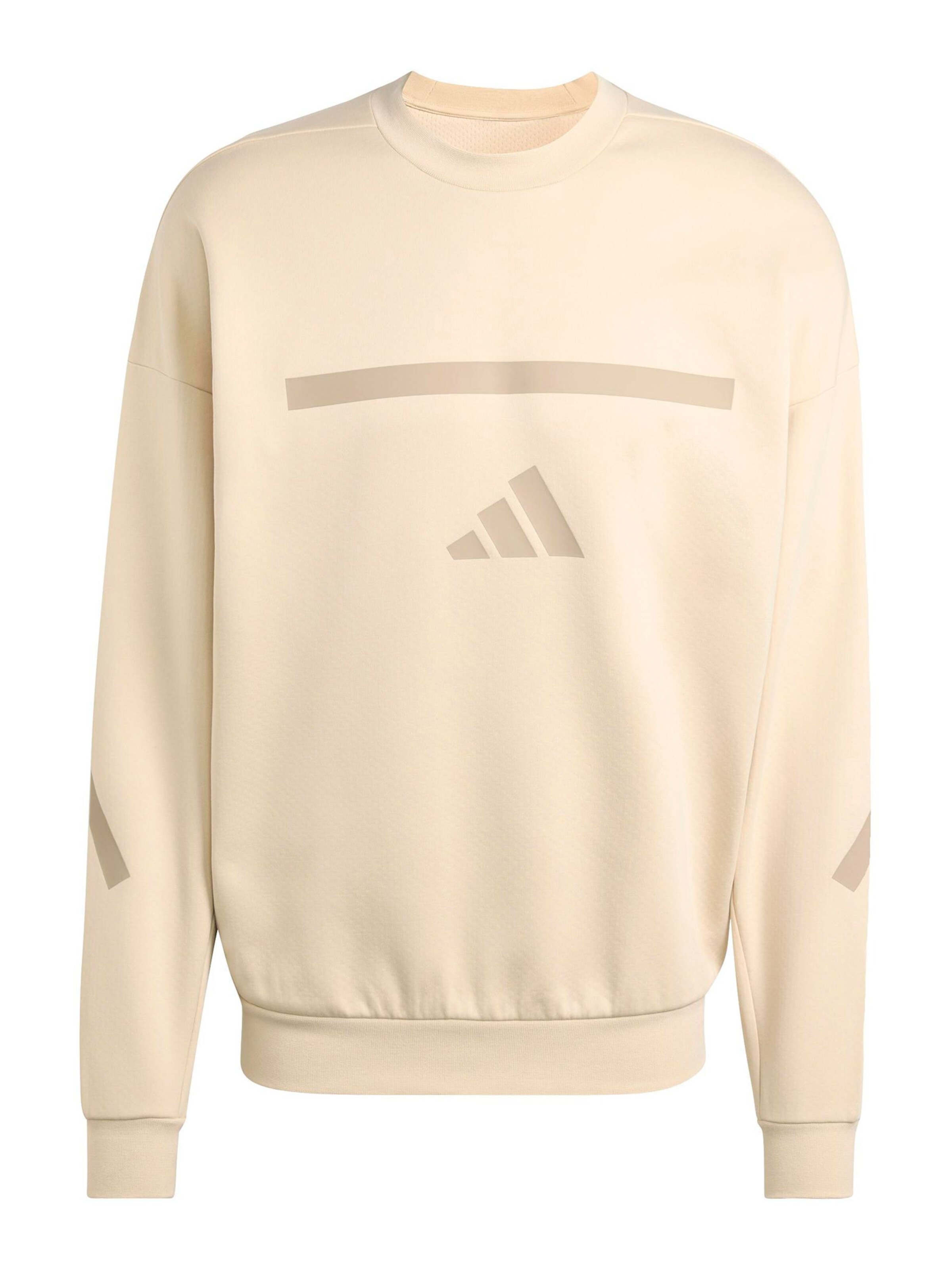 Felpa sportiva 'Z.N.E.' di ADIDAS SPORTSWEAR in beige: frontale