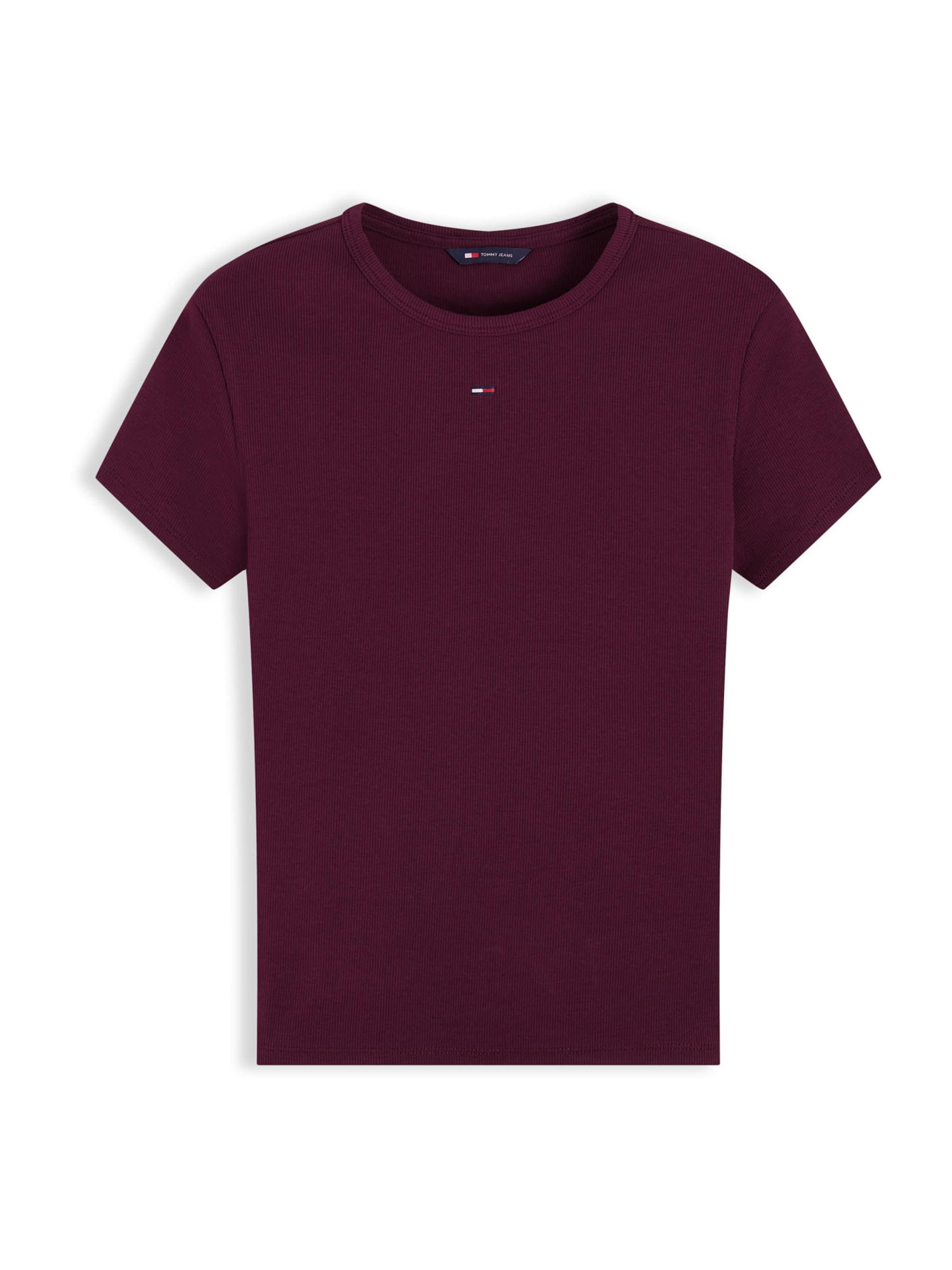Tricou 'ESSENTIAL' de la Tommy Jeans pe mov: față