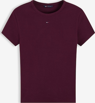 Tricou 'ESSENTIAL' de la Tommy Jeans pe mov: față