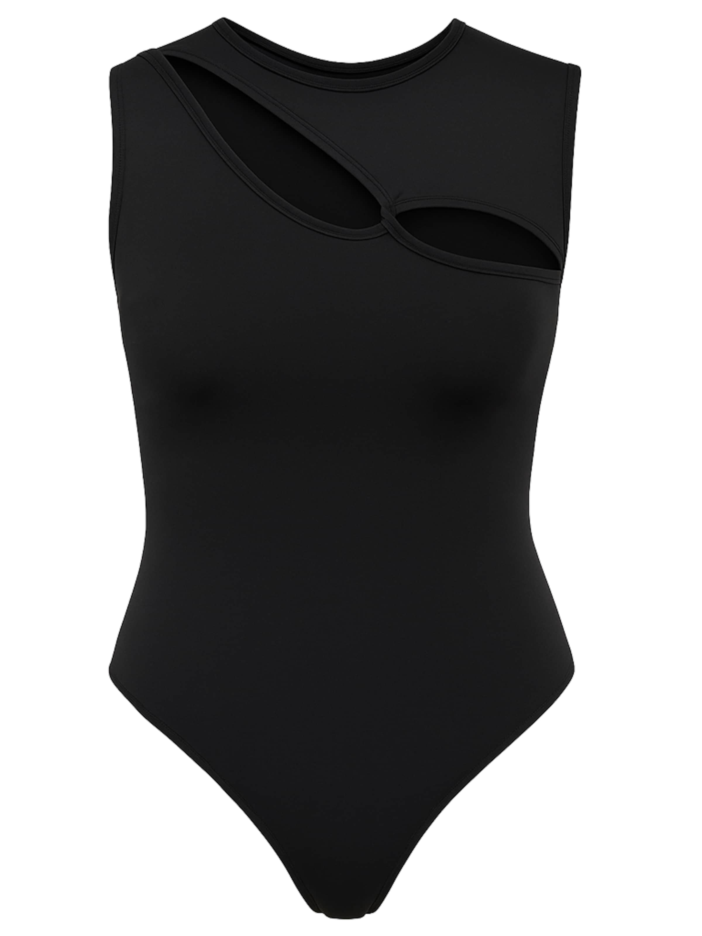 melns studioselect Bodijs-krekls 'Floria': no priekšpuses