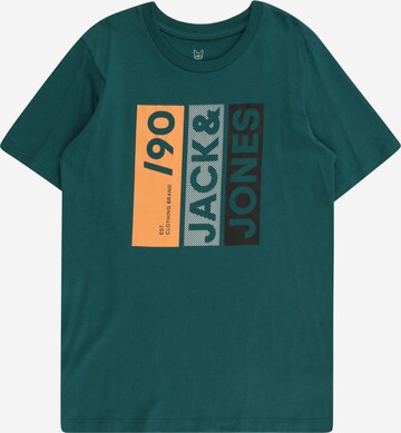 Jack & Jones Junior Majica | zelena barva: sprednja stran