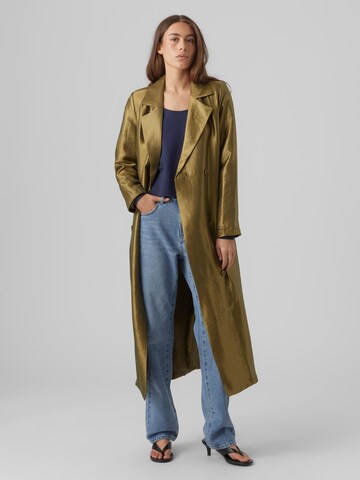 VERO MODA Between-Seasons Coat 'MATHILDE' in Green