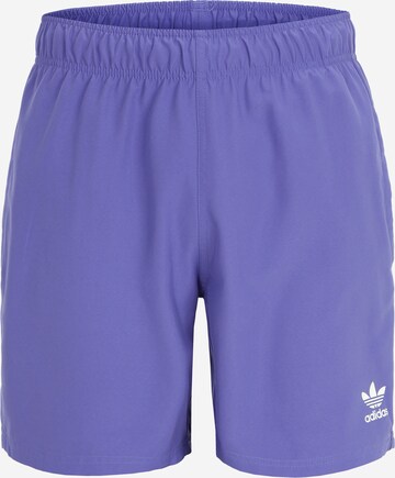 ADIDAS ORIGINALS Board Shorts in Purple: front
