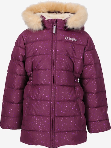ZigZag Steppjacke 'Astrid' in Rot: Vorderseite