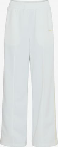 Wide leg Pantaloni 'JCSIMA' di The Jogg Concept in bianco: frontale
