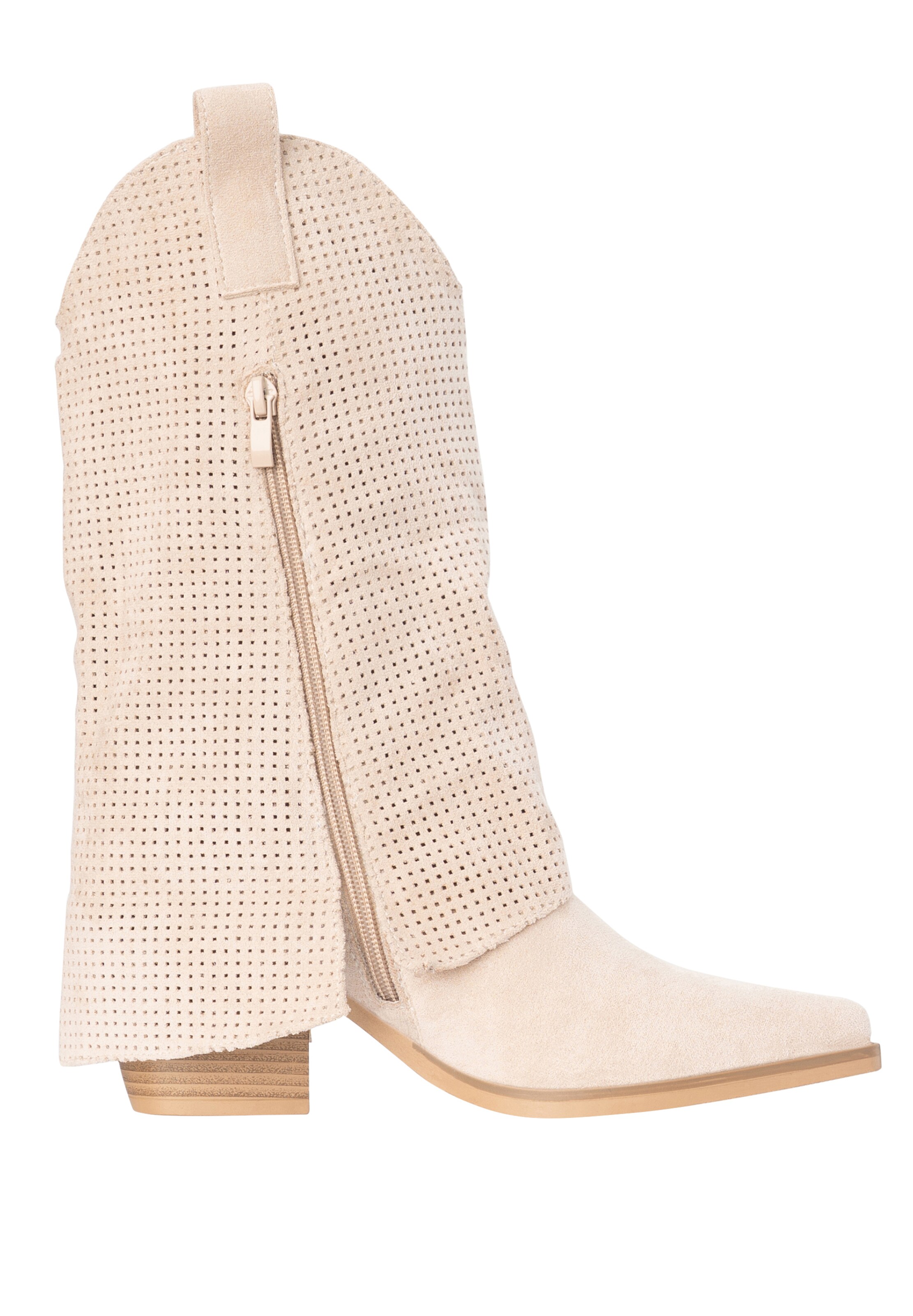 Bottes de cowboy Salinyang en beige