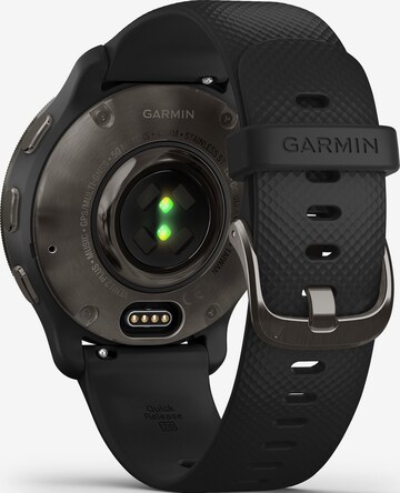 GARMIN Digitaluhr in Schwarz