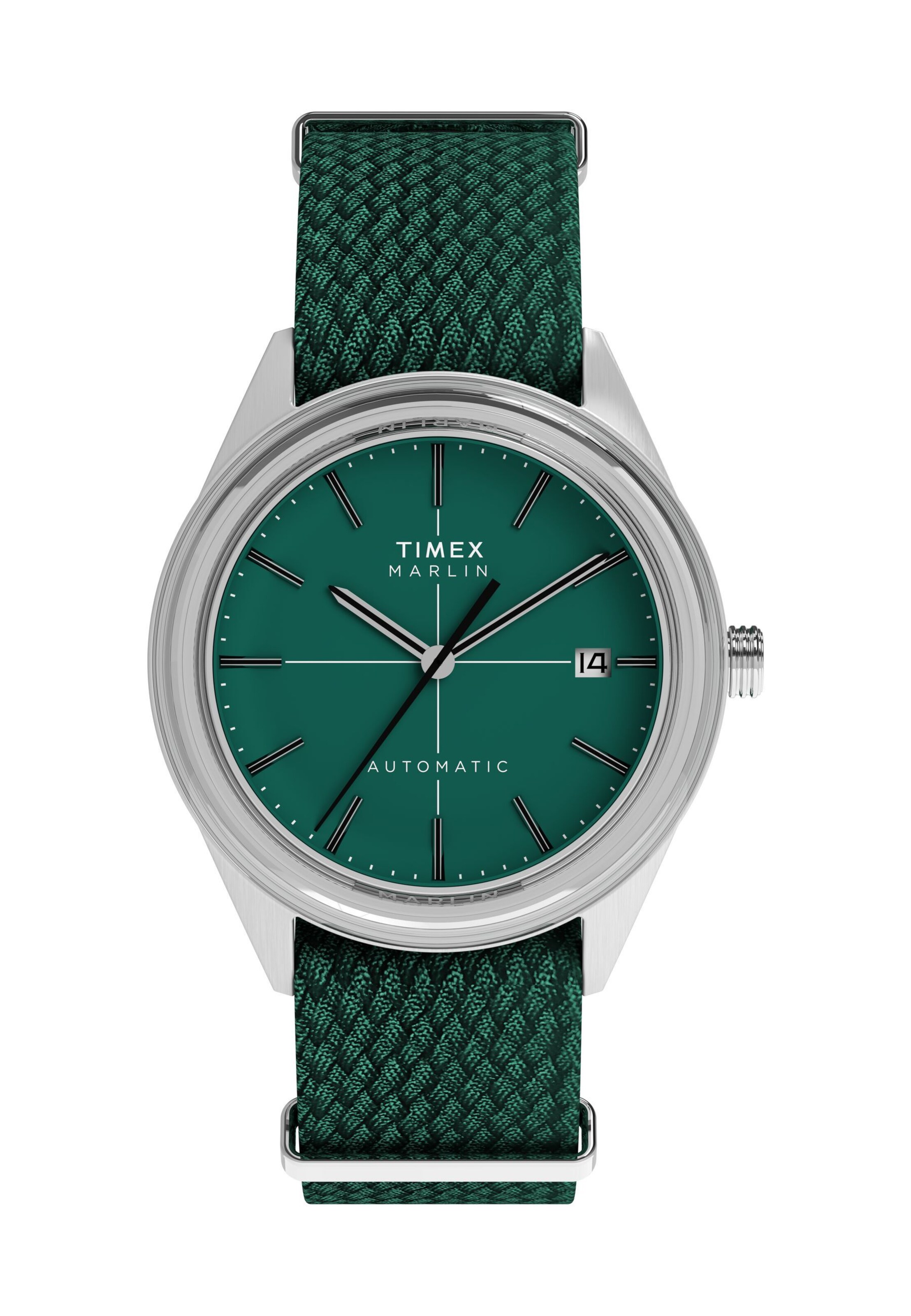 Montre à affichage analogique 'Marlin' TIMEX en vert : devant